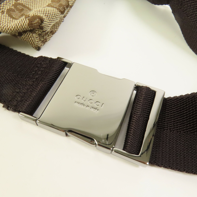 GUCCI 帆布Waist Bag腰包-6