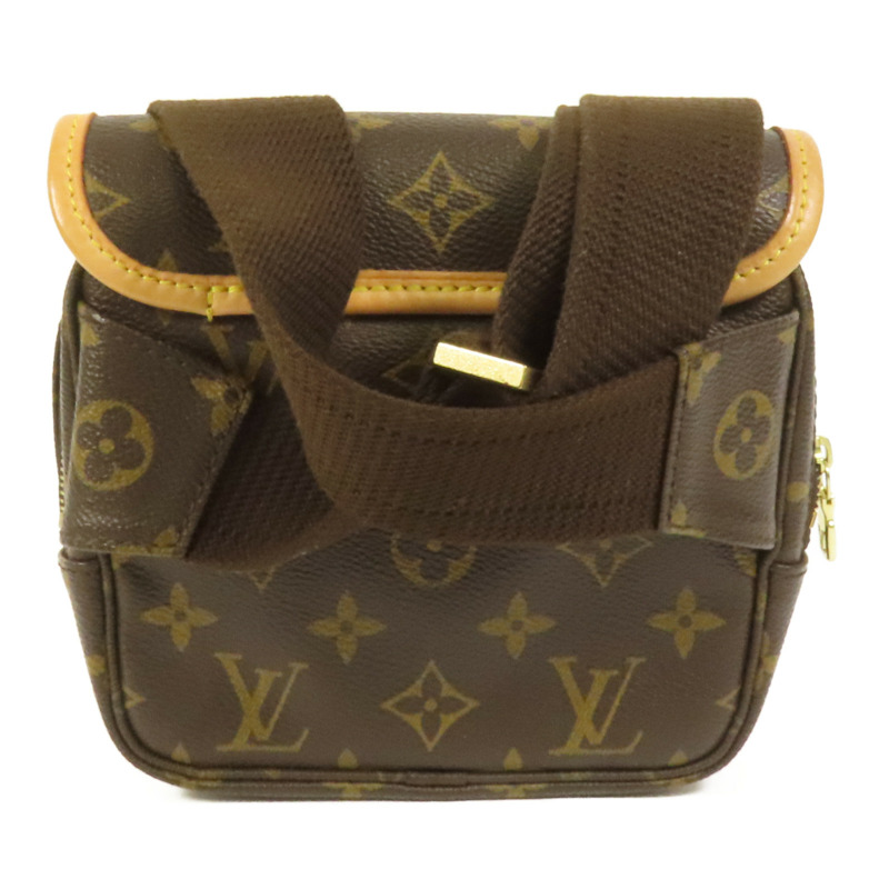 LOUIS VUITTON Monogram Bosphore Waist Bum Bag金扣腰包-1