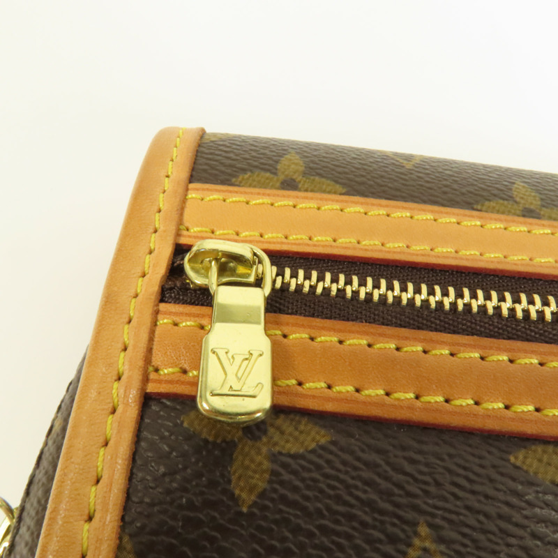 LOUIS VUITTON Monogram Bosphore Waist Bum Bag金扣腰包-5