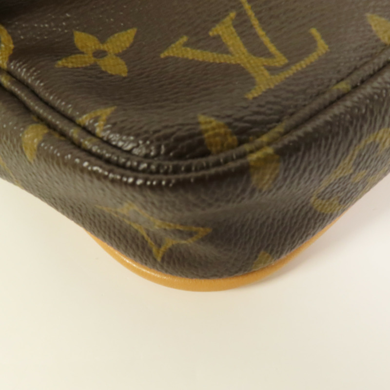 LOUIS VUITTON Monogram Bosphore Waist Bum Bag金扣腰包-10
