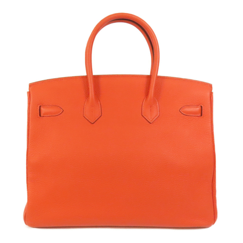 HERMES Togo皮革Birkin 35金扣手挽袋Capucine-1