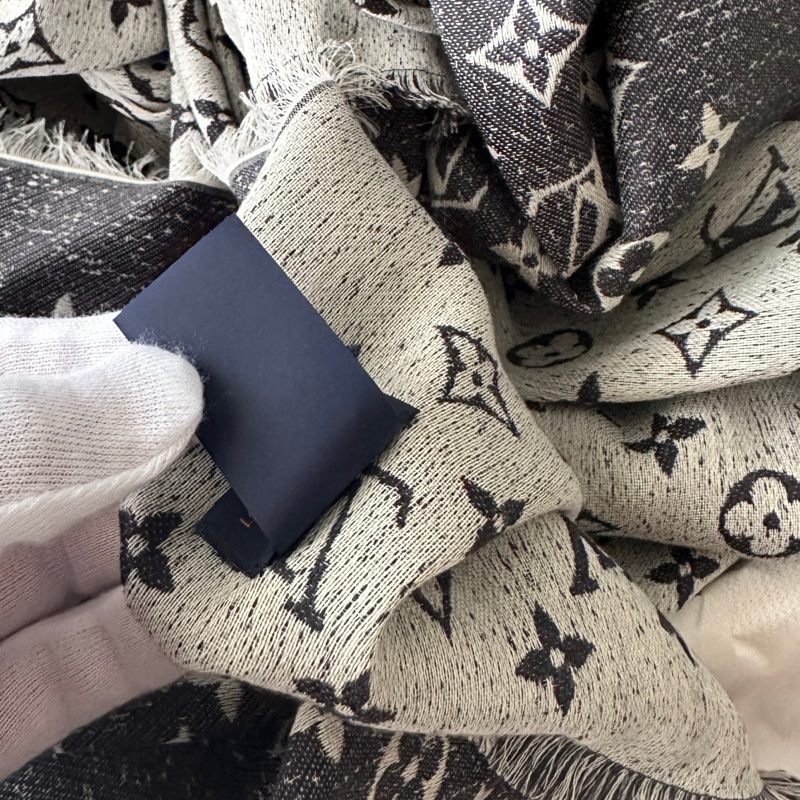 LV Louis Vuitton M78228 Monogram Jacquard Denim 披肩-7