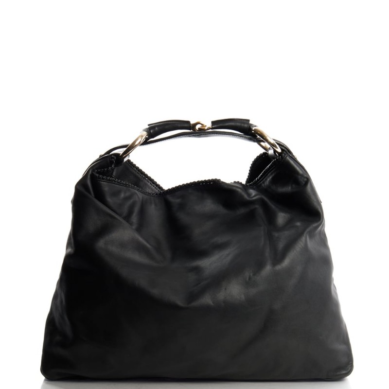 GUCCI VINTAGE 馬銜環手提包-0