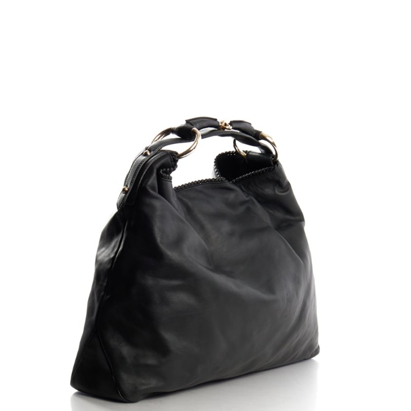 GUCCI VINTAGE 馬銜環手提包-1