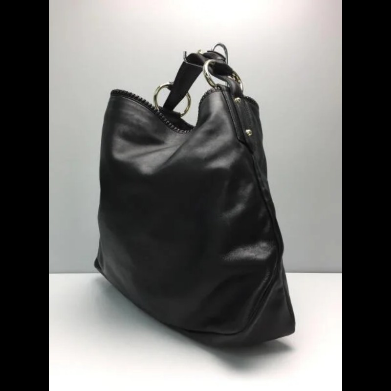 GUCCI VINTAGE 馬銜環手提包-8