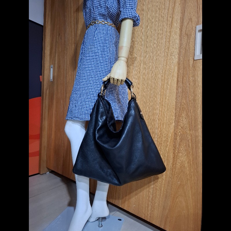 GUCCI VINTAGE 馬銜環手提包-11