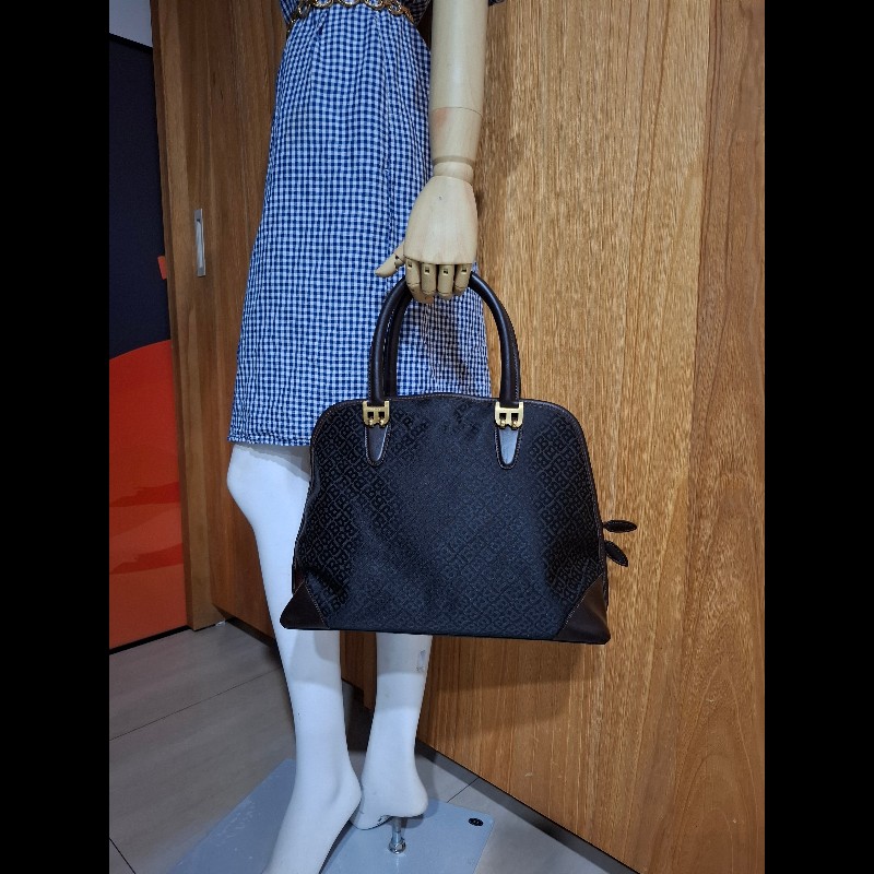 GUCCI VINTAGE 馬銜環手提包-12