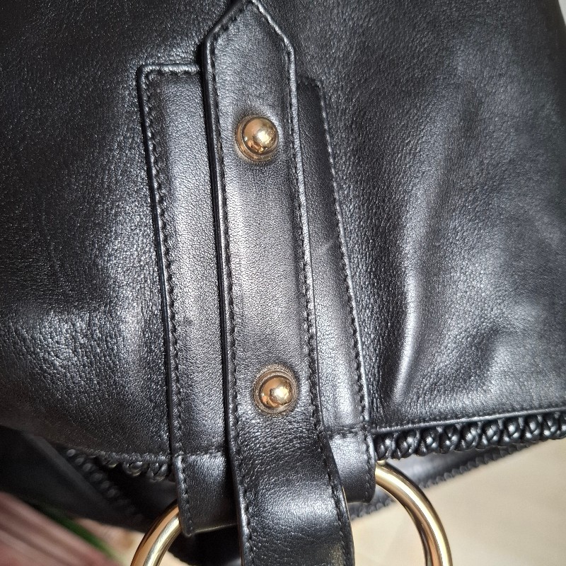 GUCCI VINTAGE 馬銜環手提包-21