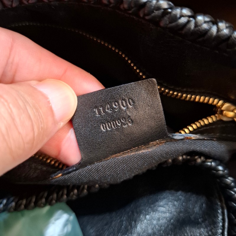 GUCCI VINTAGE 馬銜環手提包-25