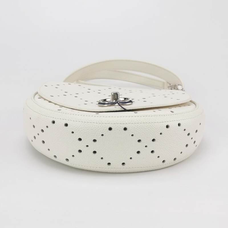 Chanel Flap Bag牛皮字母雙C斜挎單肩包-5