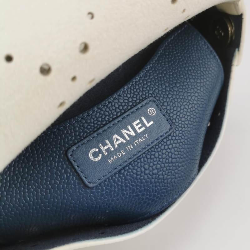 Chanel Flap Bag牛皮字母雙C斜挎單肩包-7