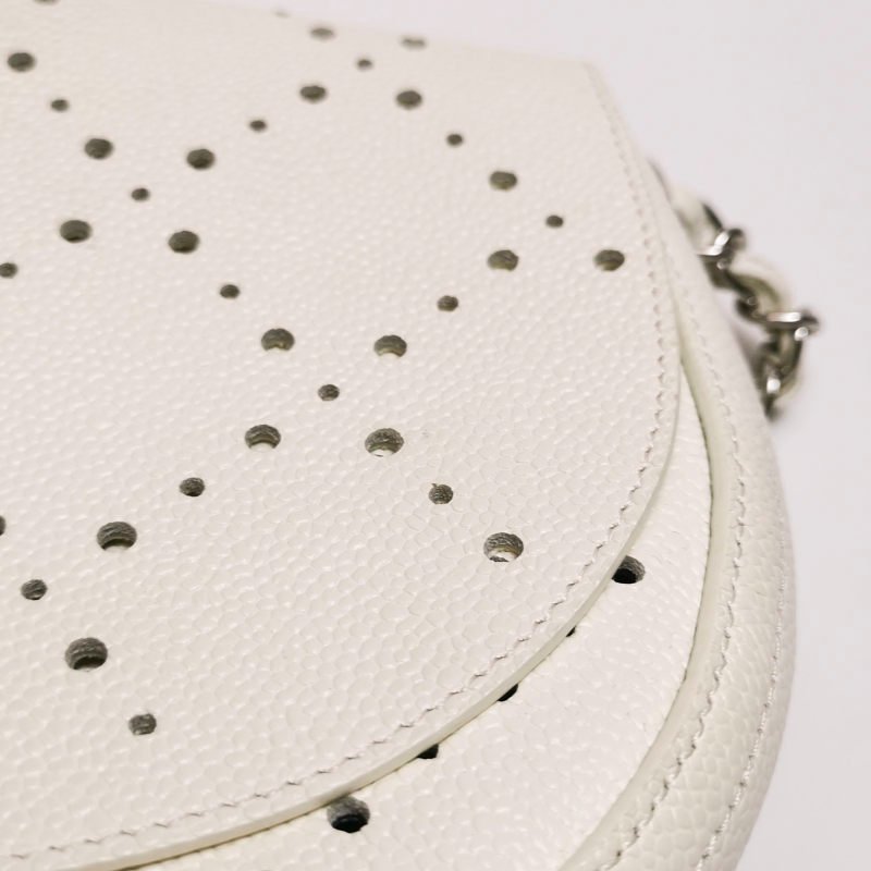 Chanel Flap Bag牛皮字母雙C斜挎單肩包-15