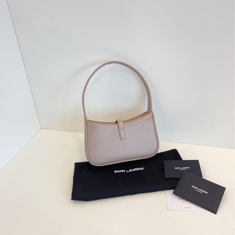 【閒置🆕】YSL mini Hobo 奶茶色 腋下包-1