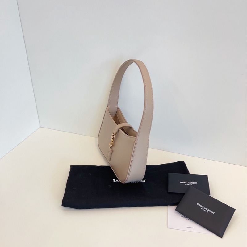 【閒置🆕】YSL mini Hobo 奶茶色 腋下包-2