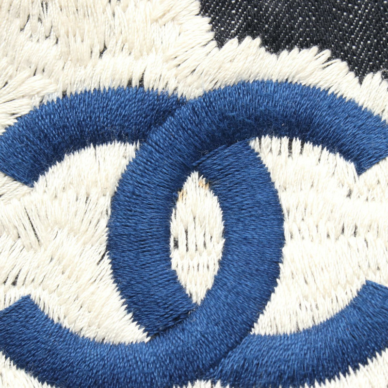 香奈兒 (CHANEL) 夜航鏈條肩背包 A31932 牛仔藍海軍藍 GHW 二手 Coco CC-6