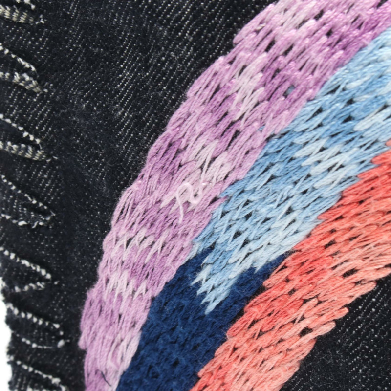 香奈兒 (CHANEL) 夜航鏈條肩背包 A31932 牛仔藍海軍藍 GHW 二手 Coco CC-7