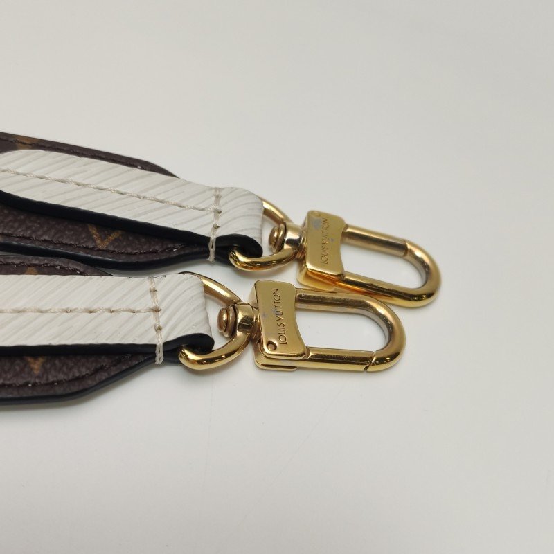 Louis Vuitton(LV)Spring Street牛皮漆皮老花壓紋S-lock鎖扣斜挎包單肩包-12