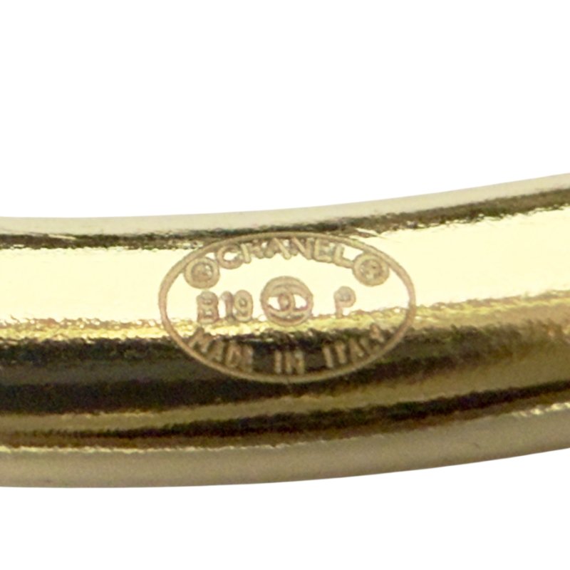 CHANEL CC 皮穿鏈 胸針-6