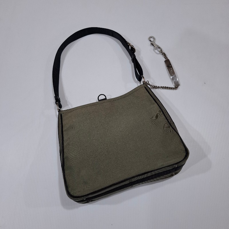 Christina Dior 水鑽釦頭Hobo包-8