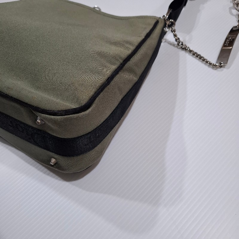 Christina Dior 水鑽釦頭Hobo包-10