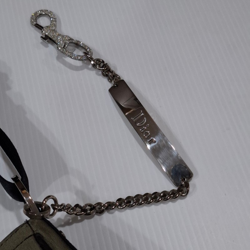 Christina Dior 水鑽釦頭Hobo包-11