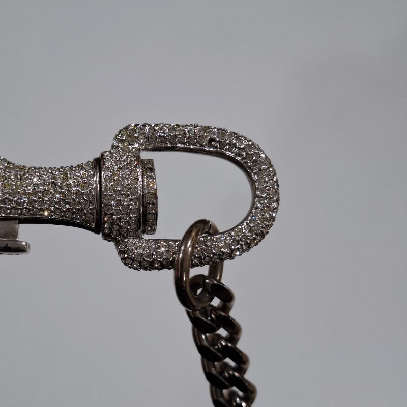 Christina Dior 水鑽釦頭Hobo包-35