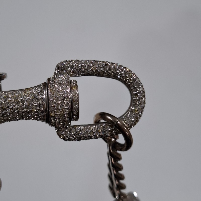 Christina Dior 水鑽釦頭Hobo包-36