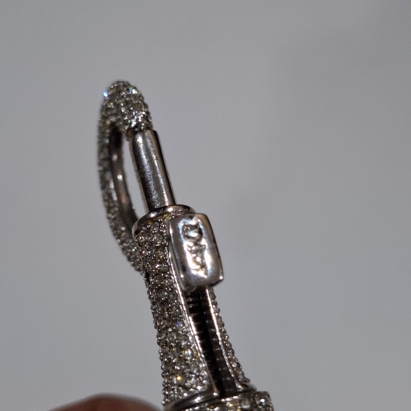 Christina Dior 水鑽釦頭Hobo包-38