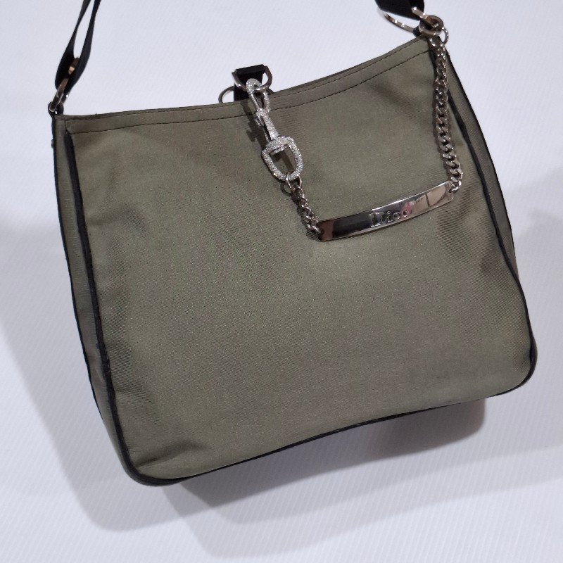 Christina Dior 水鑽釦頭Hobo包-40