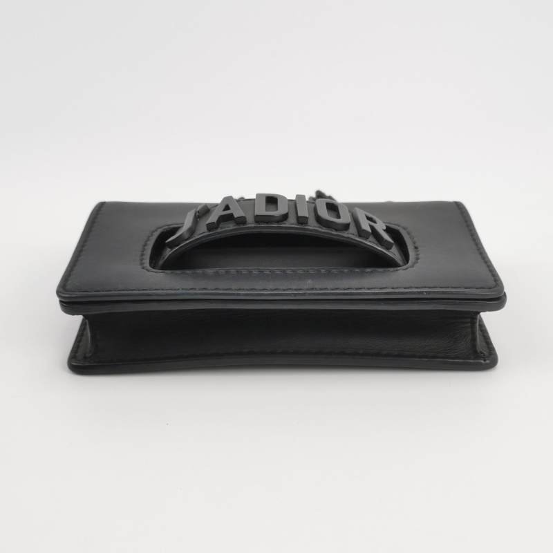 Dior J'Adior迷你牛皮純色J'Adior標誌斜挎包單肩包-5