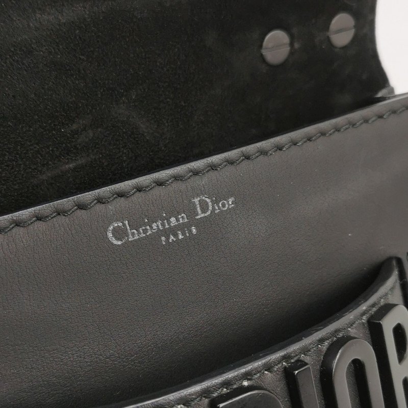 Dior J'Adior迷你牛皮純色J'Adior標誌斜挎包單肩包-7