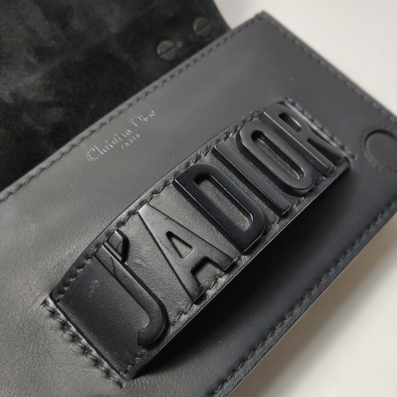 Dior J'Adior迷你牛皮純色J'Adior標誌斜挎包單肩包-9