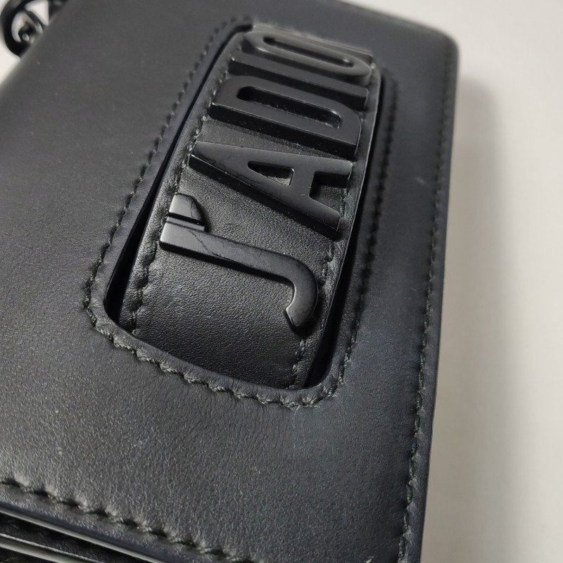 Dior J'Adior迷你牛皮純色J'Adior標誌斜挎包單肩包-11