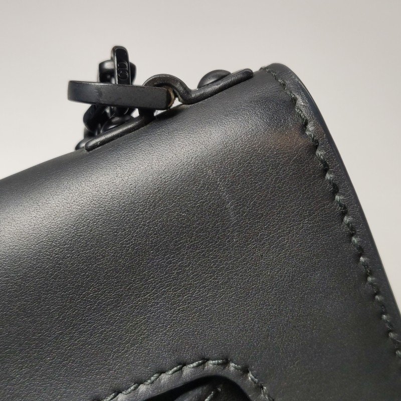 Dior J'Adior迷你牛皮純色J'Adior標誌斜挎包單肩包-14