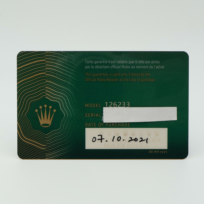 ROLEX Datejust 126233-17