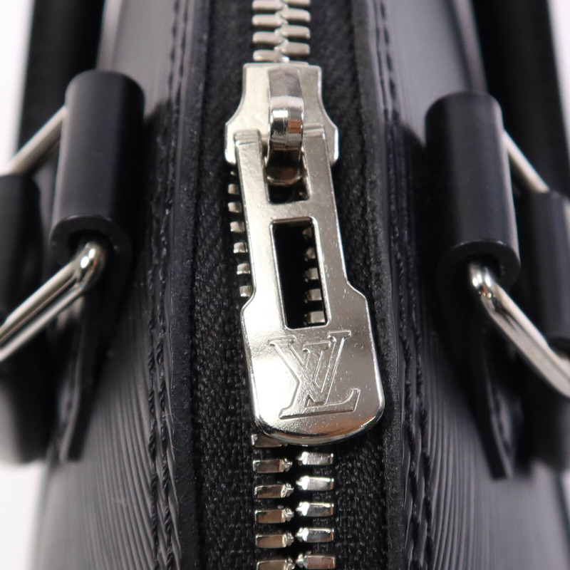 LOUIS VUITTON Epi Alma BB銀扣手挽肩背兩用袋-7