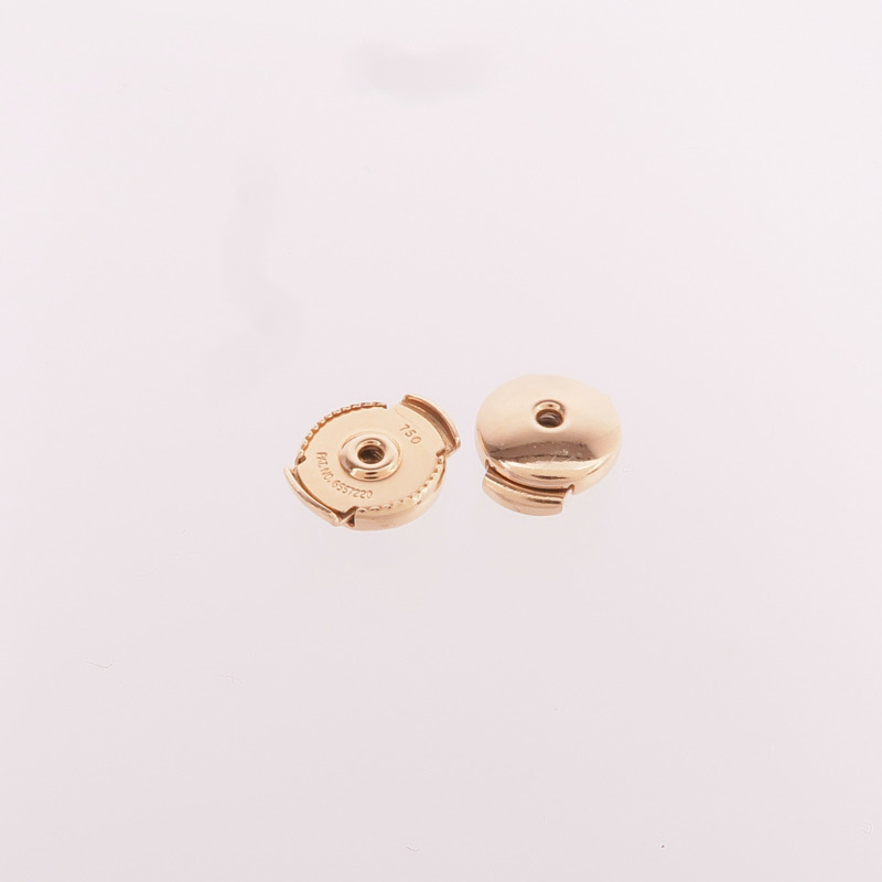 HERMES 18K玫瑰金Vertige Coeur Earrings鑽石耳環-5