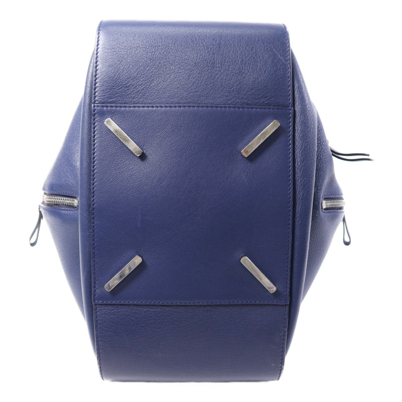 LOEWE 牛皮皮革Hammock Medium銀扣手挽肩背兩用袋-3