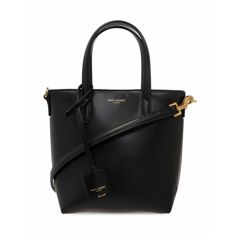 SAINT LAURENT Saint Laurent 黑色玩具迷你購物包 773995 AADDI 1000-2