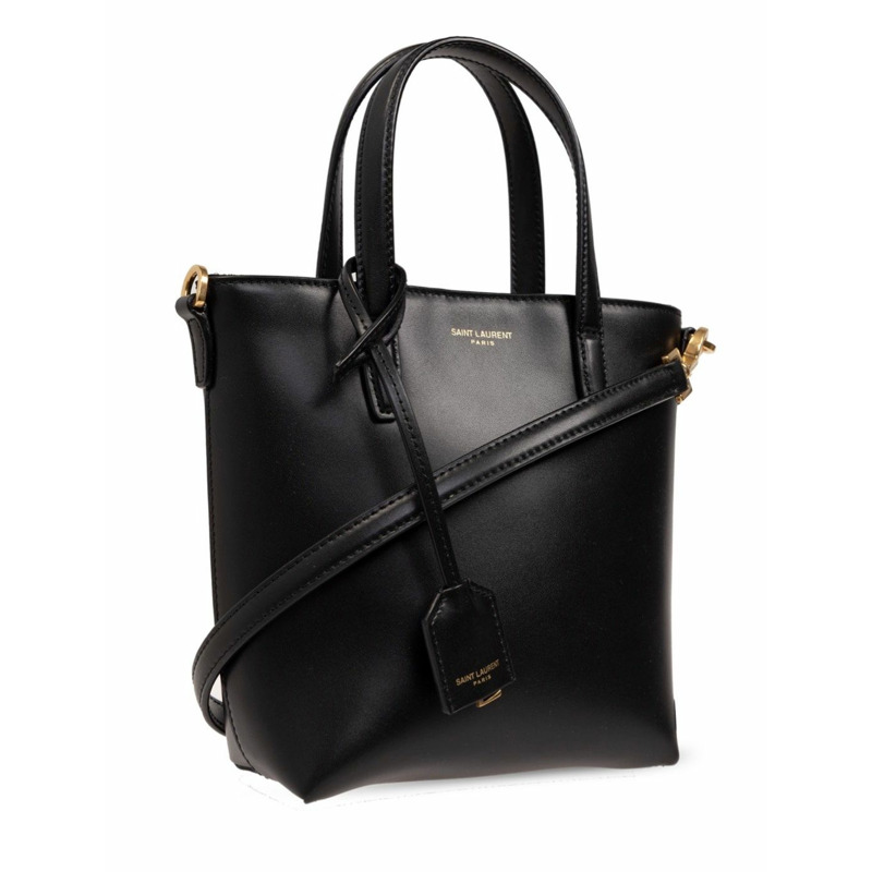 SAINT LAURENT Saint Laurent 黑色玩具迷你購物包 773995 AADDI 1000-3