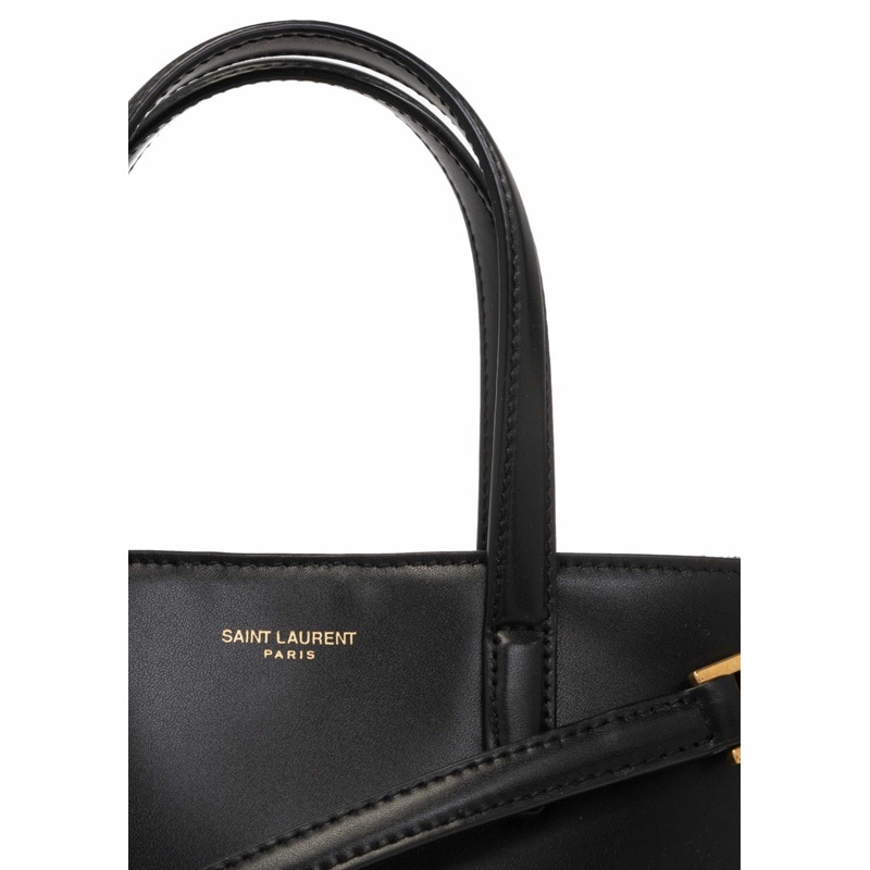 SAINT LAURENT Saint Laurent 黑色玩具迷你購物包 773995 AADDI 1000-6