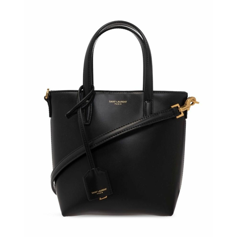 SAINT LAURENT Saint Laurent 黑色玩具迷你購物包 773995 AADDI 1000-10