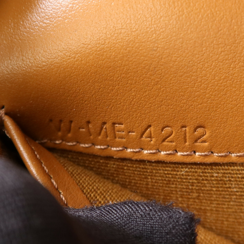 CELINE 塗層帆布/牛皮皮革Triomphe Wallet On Strap金扣肩背袋-8