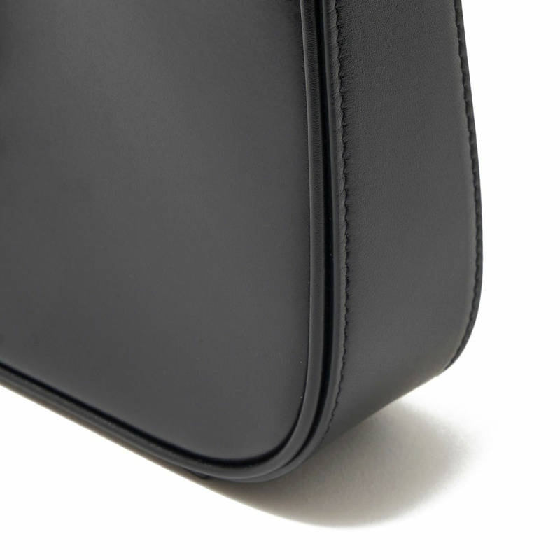 SAINT LAURENT Saint Laurent 黑色 Monogram HOBO 5A7 QUEENS 皮革包 710318 2R20W-8