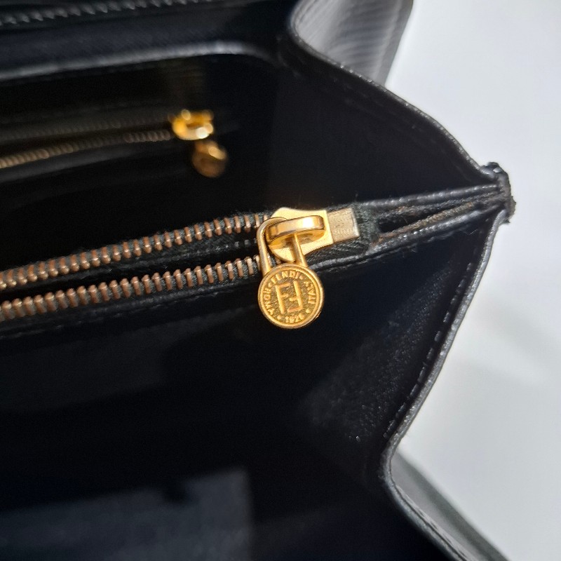 OLD FENDI EPI 水波紋 Vintage 手提包-5