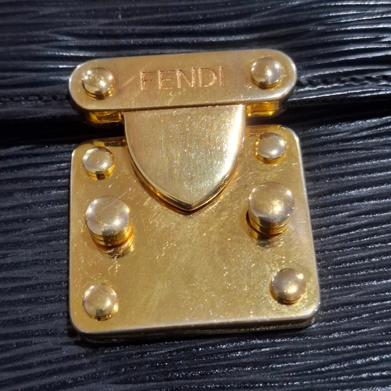 OLD FENDI EPI 水波紋 Vintage 手提包-16
