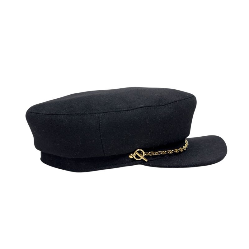 HERMES Belle-Ile Chaîne d'Ancre 豬鼻子🐽 純羊絨 報童帽-5