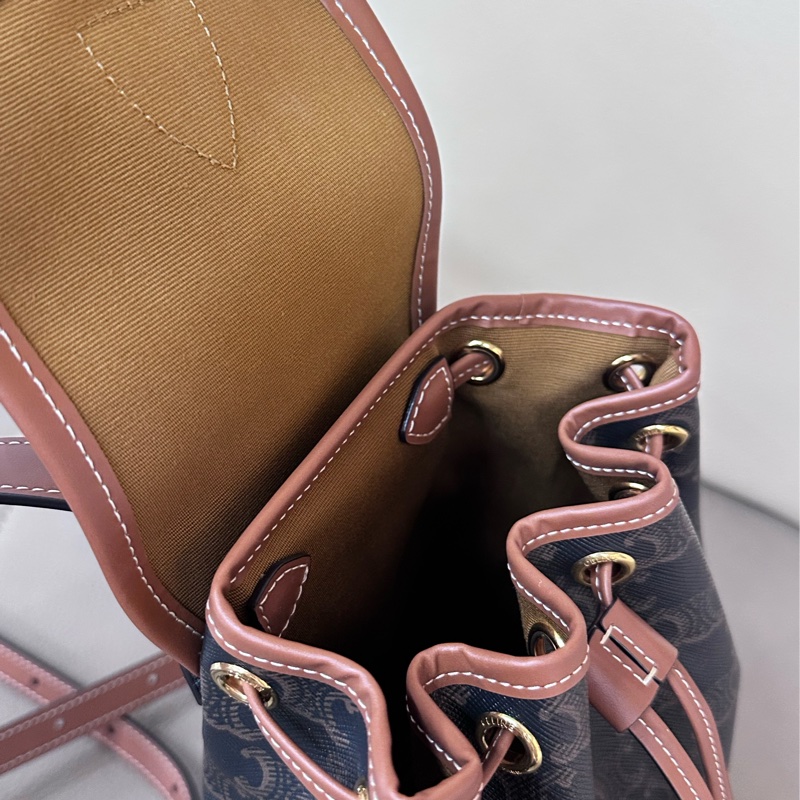 【全❤️】Celine 小牛皮 Folco Mini 迷你 小背包 Backpack-6