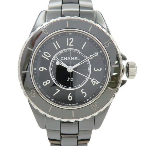 黑色錶盤 陶瓷 不鏽鋼 J12 腕錶【CHANEL 香奈兒】 H5695