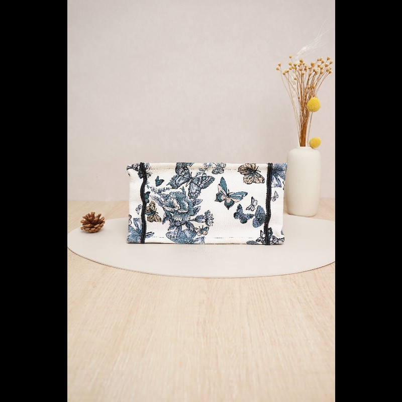 DIOR BookTote Mexico 小號蝴蝶刺繡 托特包Tote包購物袋手提包-3